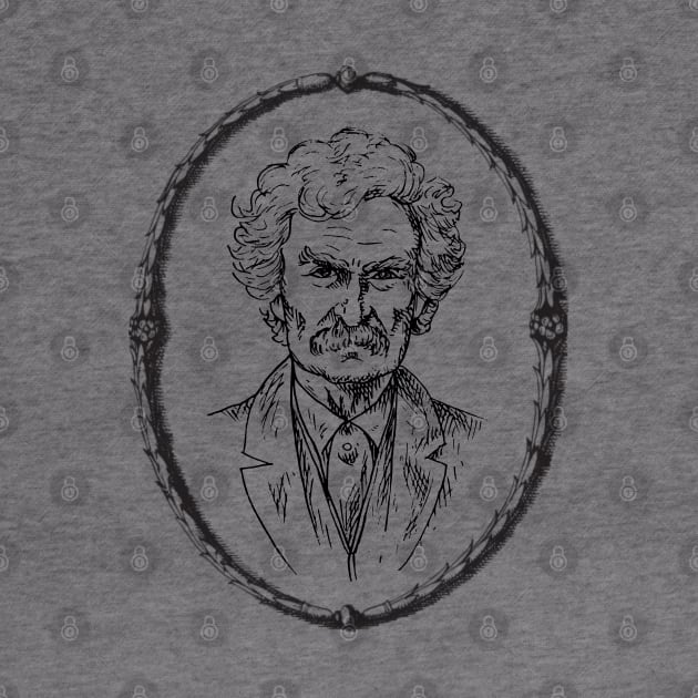 Mark Twain by FieryWolf